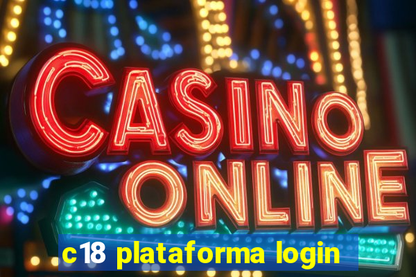 c18 plataforma login